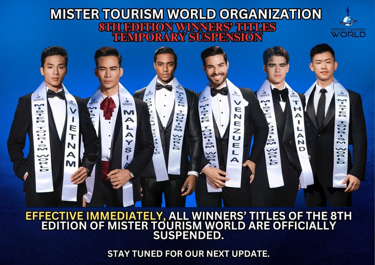 Thu hồi danh hiệu Mister Tourism World 2025 của Hưng Nguyễn? - Ảnh 1.