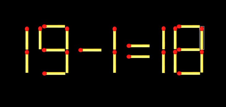 Thử tài IQ: Di chuyển một que diêm để 11+17=0 thành phép tính đúng - Ảnh 1.