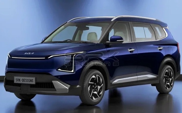 Kia Clavis ra mắt tuần sau: Bản cao cấp của Carens,  - Ảnh 4.