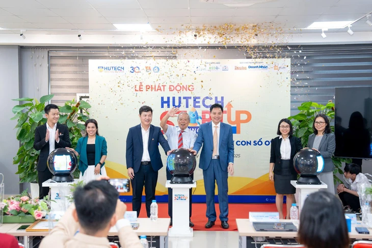 Khởi động sân chơi khởi nghiệp HUTECH Startup Wings 2025 - Ảnh 1.