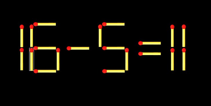 Thử tài IQ: Di chuyển một que diêm để 57-1=4 thành phép tính đúng - Ảnh 1.