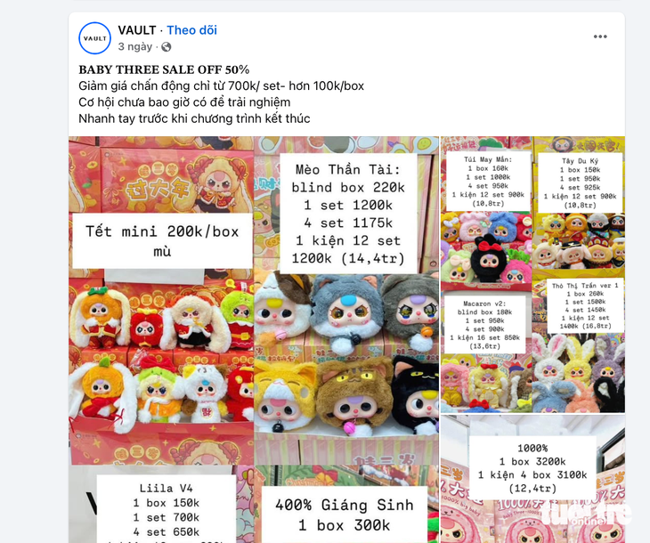 Baby Three hết thời, chủ kinh doanh đóng cửa, 'đua' xả hàng tồn - Ảnh 3.