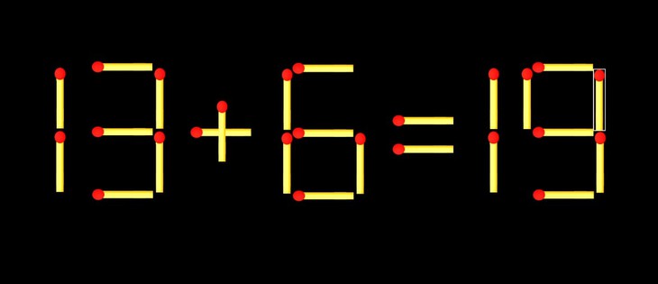 Thử tài IQ: Di chuyển một que diêm để 17+3=3 thành phép tính đúng - Ảnh 1.