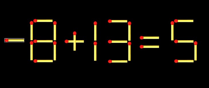 Thử tài IQ: Di chuyển một que diêm để 6+2=82 thành phép tính đúng - Ảnh 1.