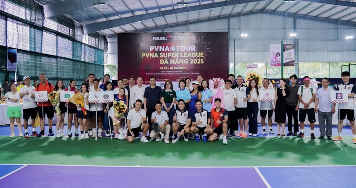 Khai mạc PVNA Tour 2025 - giải pickleball đồng đội dài 3 tháng - Ảnh 1.