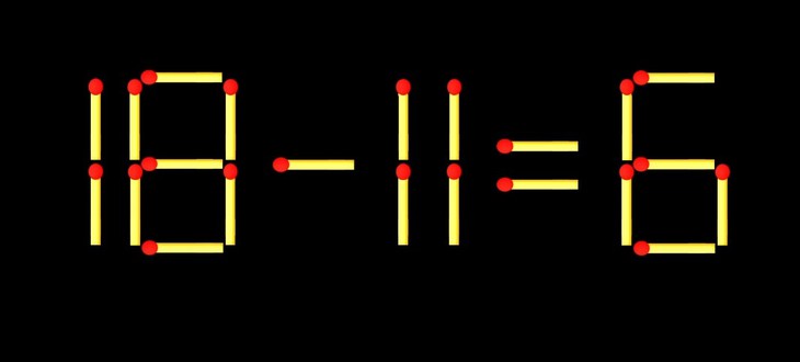 Thử tài IQ: Di chuyển một que diêm để 9=217 thành phép tính đúng - Ảnh 3.