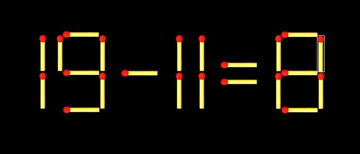 Thử tài IQ: Di chuyển một que diêm để 9=217 thành phép tính đúng - Ảnh 1.