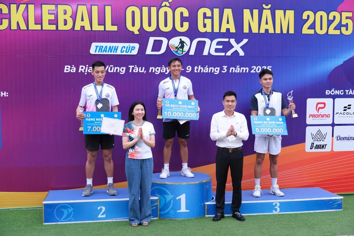 D-Joy vào chung kết 9/10 nội dung tại Giải vô địch pickleball quốc gia 2025 - Ảnh 1.