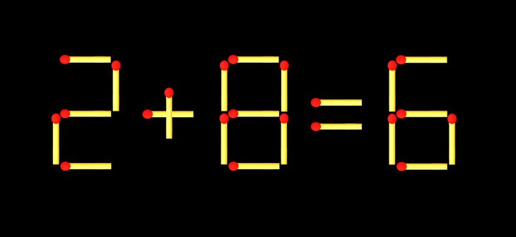 Thử tài IQ: Di chuyển một que diêm để 1-8=19 thành phép tính đúng - Ảnh 2.