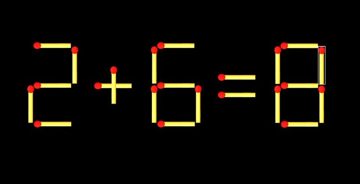 Thử tài IQ: Di chuyển một que diêm để 1-8=19 thành phép tính đúng - Ảnh 1.