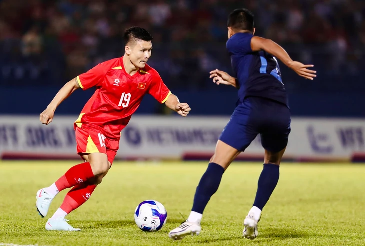 Việt Nam - Campuchia (hiệp 1): 0-0 - Ảnh 1.