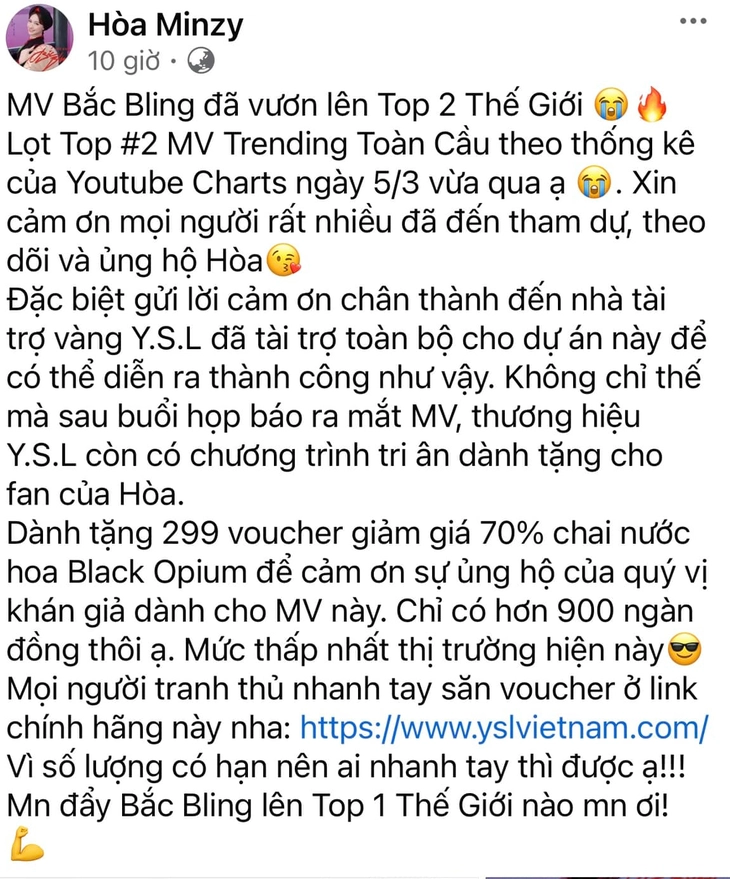 Hòa Minzy cảnh báo giả mạo; Diễn viên Singapore Tay Ying mê mẩn bún chả Hàng Quạt - Ảnh 4.