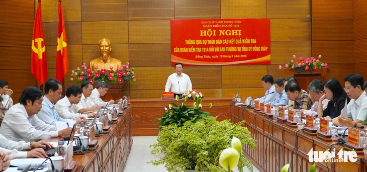 Đồng Tháp đã tinh giản 593 biên chế, 24 lãnh đạo sở ban ngành - Ảnh 1.