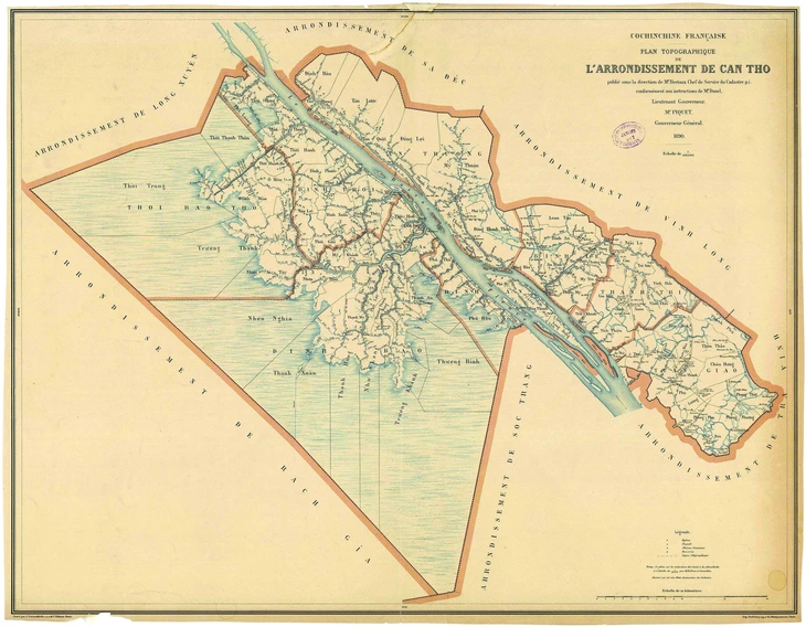 Về năm hình thành Trấn Giang - Cần Thơ: Nếu sách gốc mà sai... - Ảnh 1.