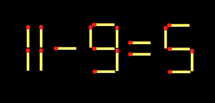 Thử tài IQ: Di chuyển một que diêm để 1-12=71 thành phép tính đúng - Ảnh 2.