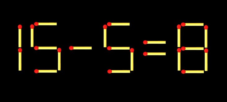 Thử tài IQ: Di chuyển một que diêm để 87+1=8 thành phép tính đúng - Ảnh 2.