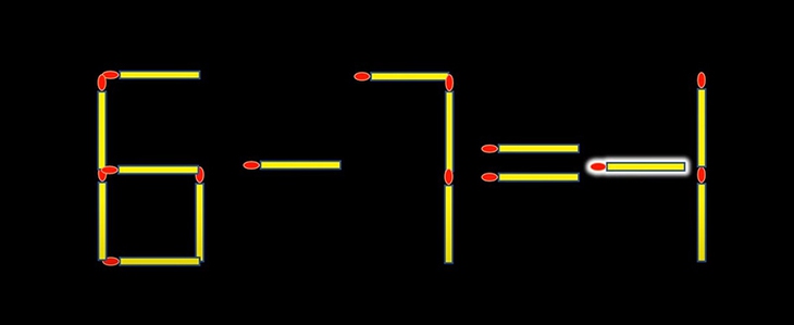 Thử tài IQ: Di chuyển một que diêm để 37-1=2 thành phép tính đúng - Ảnh 1.