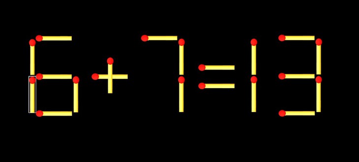 Thử tài IQ: Di chuyển một que diêm để 4x2=87 thành phép tính đúng - Ảnh 1.