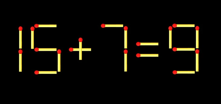 Thử tài IQ: Di chuyển một que diêm để 77+2=18 thành phép tính đúng - Ảnh 2.