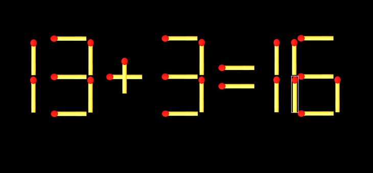 Thử tài IQ: Di chuyển một que diêm để 77-1=8 thành phép tính đúng - Ảnh 1.