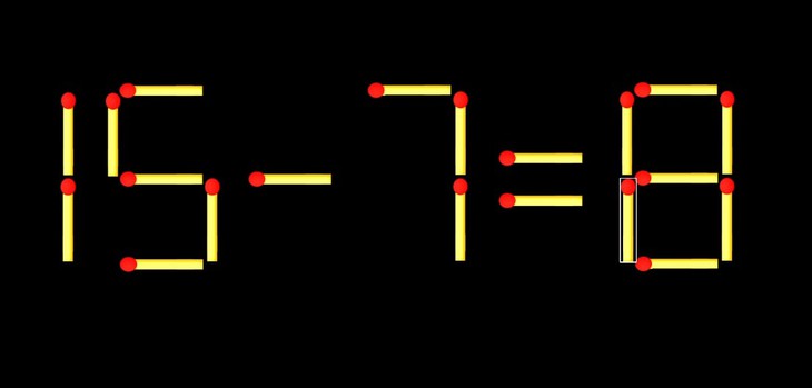 Thử tài IQ: Di chuyển một que diêm để 77+2=18 thành phép tính đúng - Ảnh 1.