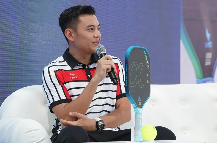 Lý Hoàng Nam đặt mục tiêu vào top 100 pickleball thế giới - Ảnh 3.