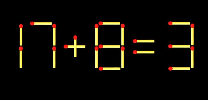 Thử tài IQ: Di chuyển một que diêm để 1+1=768 thành phép tính đúng - Ảnh 2.