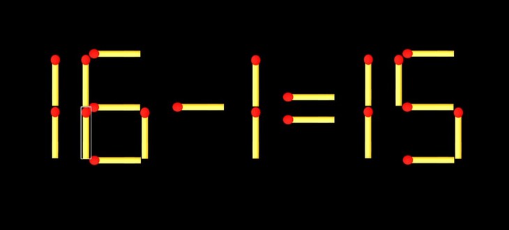 Thử tài IQ: Di chuyển một que diêm để 5+12=18 thành phép tính đúng - Ảnh 1.