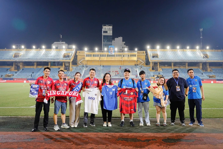 CLB Lion City Sailors và CLB Công An Hà Nội công bố hợp tác lịch sử - Ảnh 1.