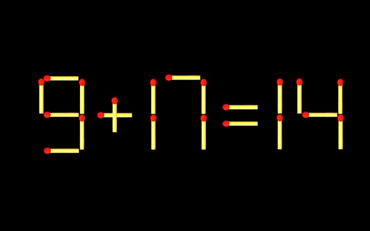 Thử tài IQ: Di chuyển một que diêm để 71+9=10 thành phép tính đúng - Ảnh 9.