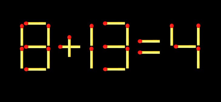 Thử tài IQ: Di chuyển một que diêm để 1+0=17 thành phép tính đúng - Ảnh 3.