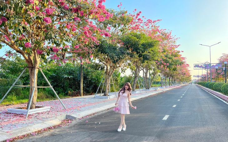 Hoa chuông vàng khoe sắc vàng rực bên kênh Tàu Hủ, quận 8 - Ảnh 12.