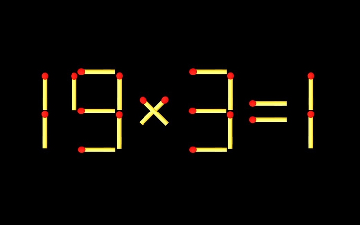 Thử tài IQ: Di chuyển một que diêm để 1x1=17 thành phép tính đúng - Ảnh 8.