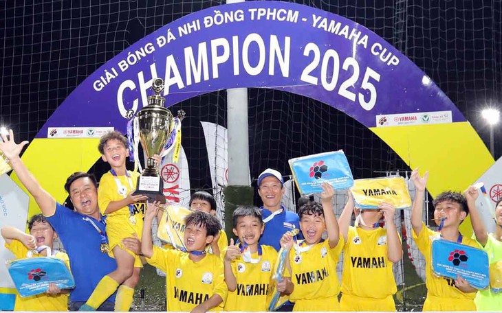 Trường Nguyễn Văn Luông lần thứ 2 đăng quang giải bóng đá nhi đồng chuẩn Nhật Bản - Ảnh 3.