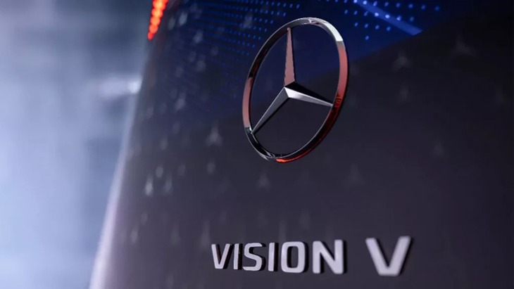 Mercedes hé lộ Vito và V-Class mới qua concept Vision V - Ảnh 1.