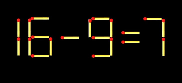 Thử tài IQ: Di chuyển một que diêm để 1x1=17 thành phép tính đúng - Ảnh 1.