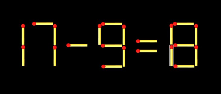 Thử tài IQ: Di chuyển một que diêm để 1x7=1 thành phép tính đúng - Ảnh 1.