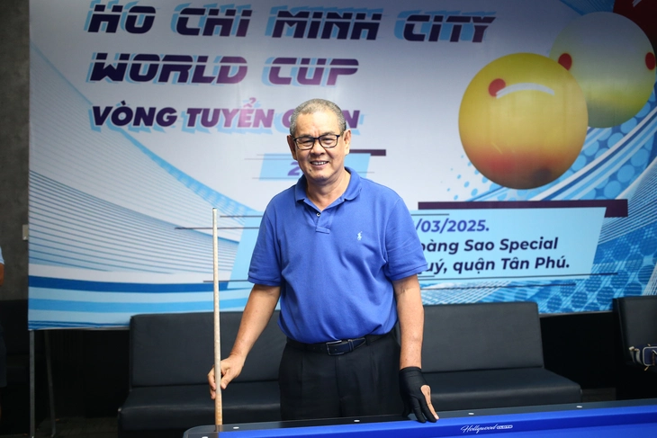 Lão tướng 63 tuổi Lý Thế Vinh giành vé dự World Cup billiards - Ảnh 1.