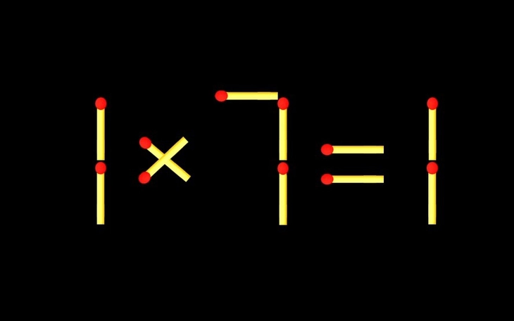 Thử tài IQ: Di chuyển một que diêm để 9-4=6 thành phép tính đúng - Ảnh 1.