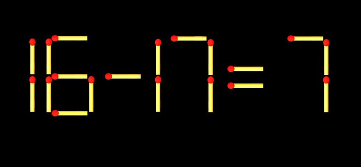 Thử tài IQ: Di chuyển một que diêm để 3-7=97 thành phép tính đúng - Ảnh 2.