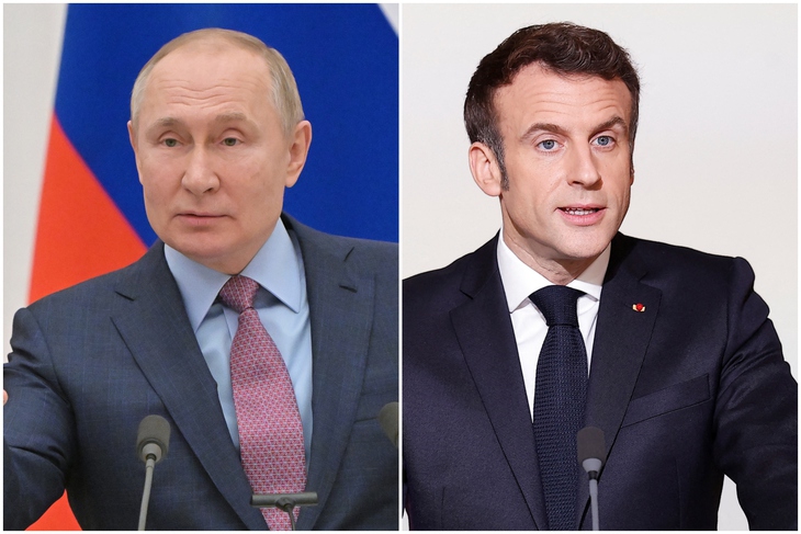 Ông Putin nhắc ông Macron đừng quên bài học của Napoleon, Tổng thống Pháp đáp trả - Ảnh 1.