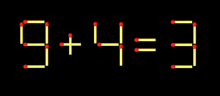 Thử tài IQ: Di chuyển một que diêm để 3-8=5 thành phép tính đúng - Ảnh 3.