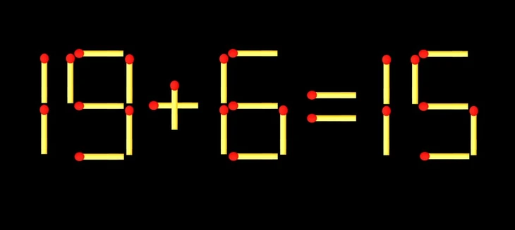 Thử tài IQ: Di chuyển một que diêm để 5+6=19 thành phép tính đúng - Ảnh 3.