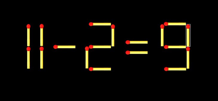 Thử tài IQ: Di chuyển một que diêm để 3-8=5 thành phép tính đúng - Ảnh 1.