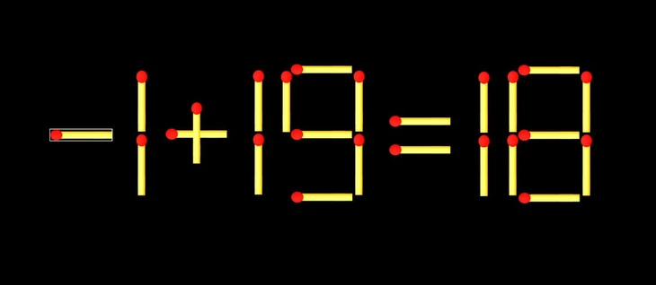 Thử tài IQ: Di chuyển một que diêm để 5+6=19 thành phép tính đúng - Ảnh 1.