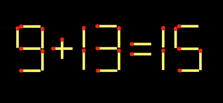 Thử tài IQ: Di chuyển một que diêm để 17+9=9 thành phép tính đúng - Ảnh 3.