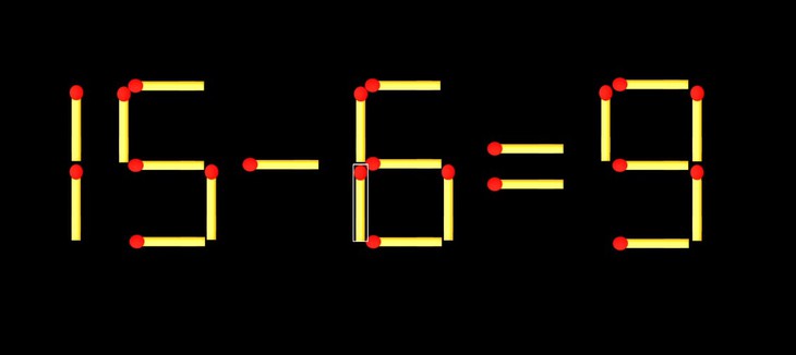 Thử tài IQ: Di chuyển một que diêm để 6-1=67 thành phép tính đúng - Ảnh 1.