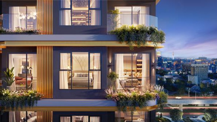 The Infinity Dĩ An tạo khác biệt với thiết kế nhiều ban công - Ảnh 1.