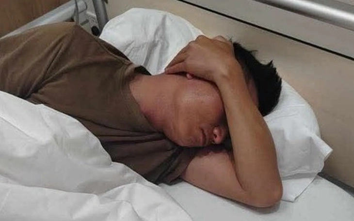 Nam shipper bị đuổi đánh vỡ mũi, sưng trán khi đi giao hàng - Ảnh 3.