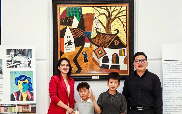 ‘Gặp lại’ họa sĩ Công Quốc Hà, hậu duệ ông chủ khách sạn Phú Gia nổi tiếng một thời - Ảnh 3.